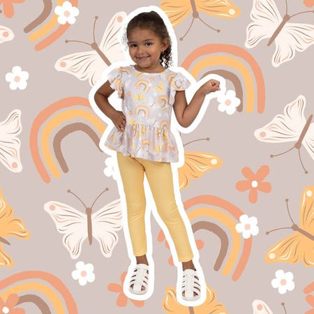 Pete + Lucy Trick or Treat Short Sleeve Pant Set main image 0